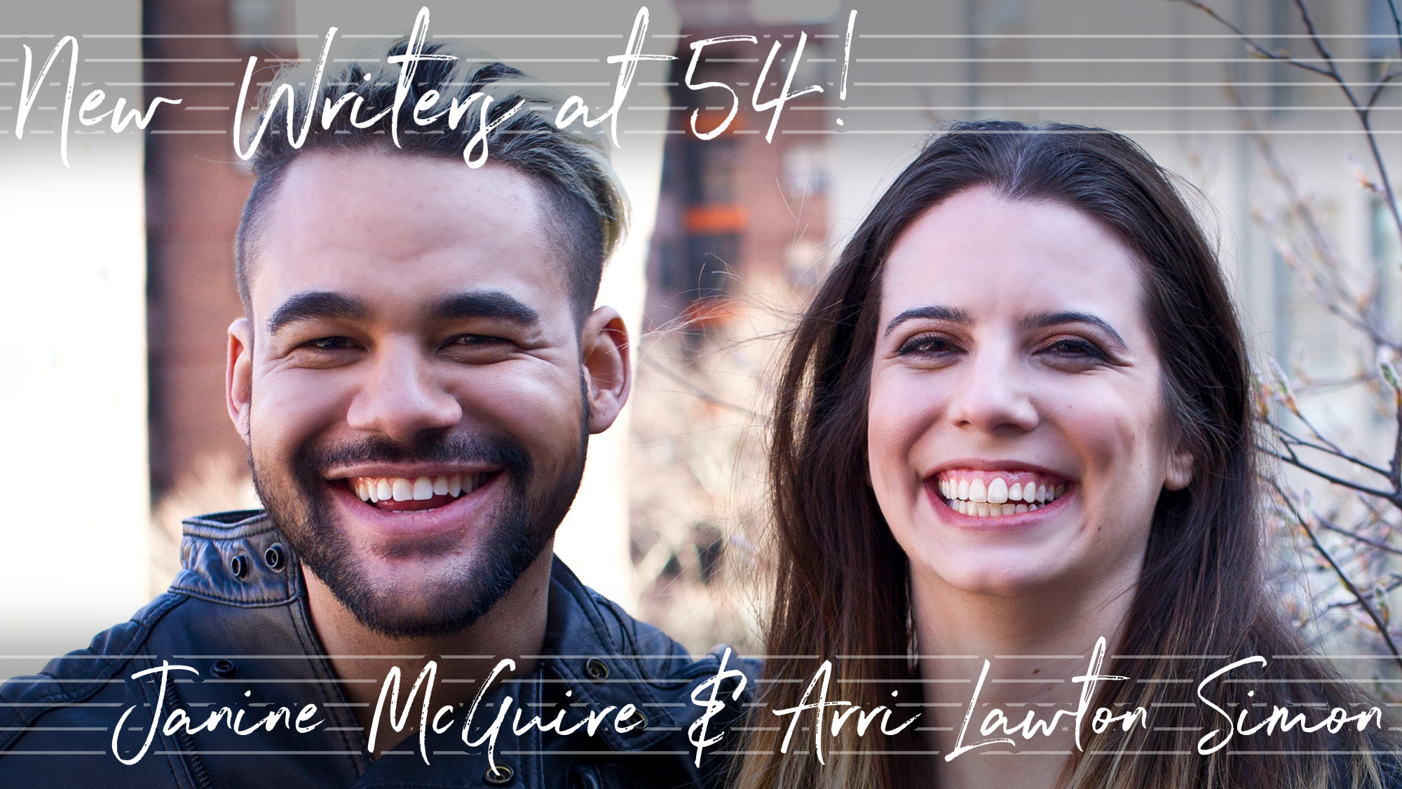 New Writers at 54! Janine McGuire & Arri Lawton Simon's Borders