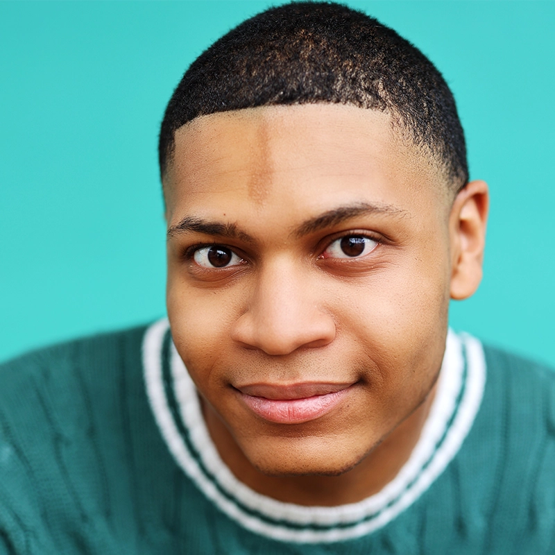 Morgan Perry smiling for a picture.