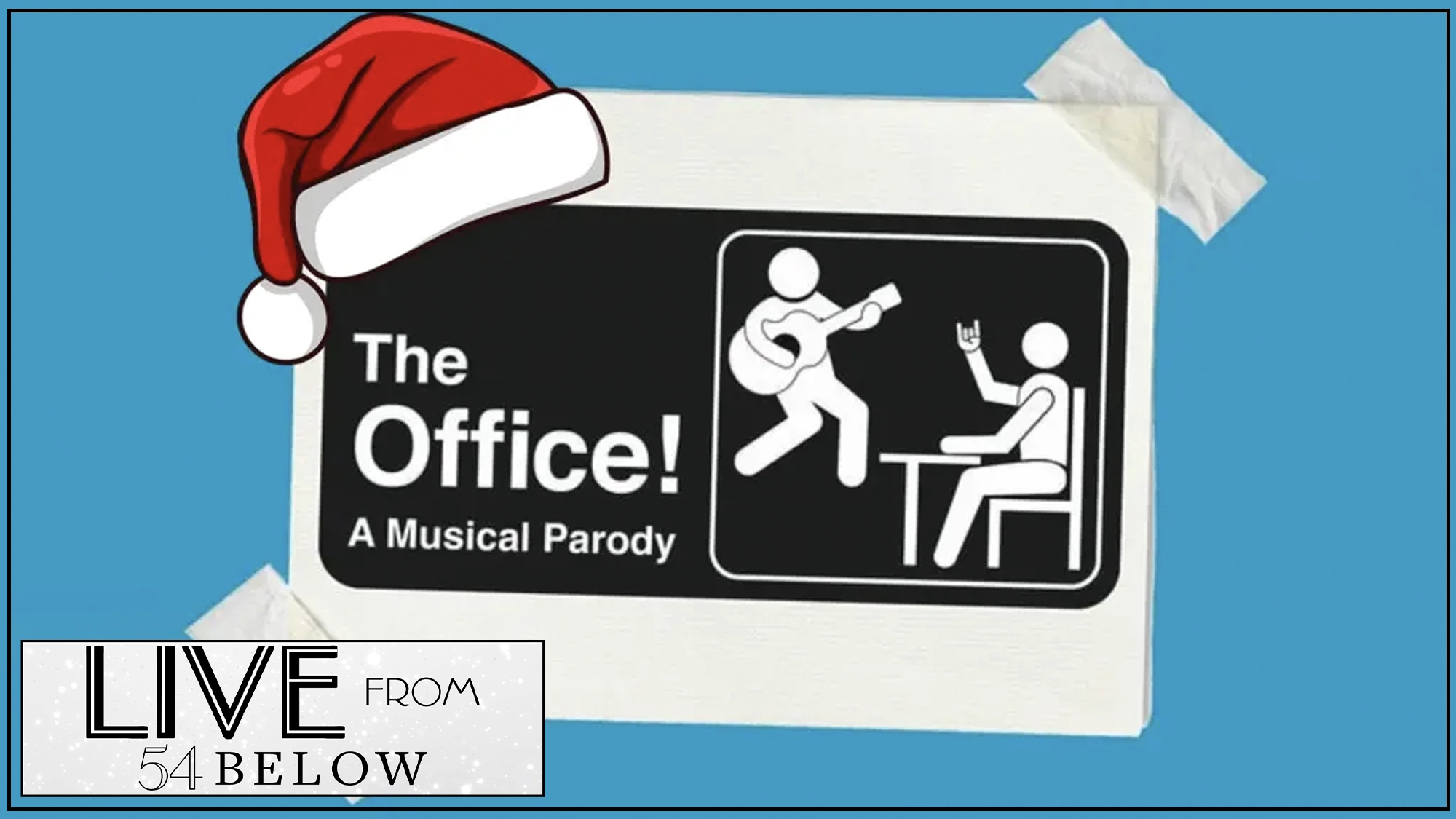 A festive sign reads 