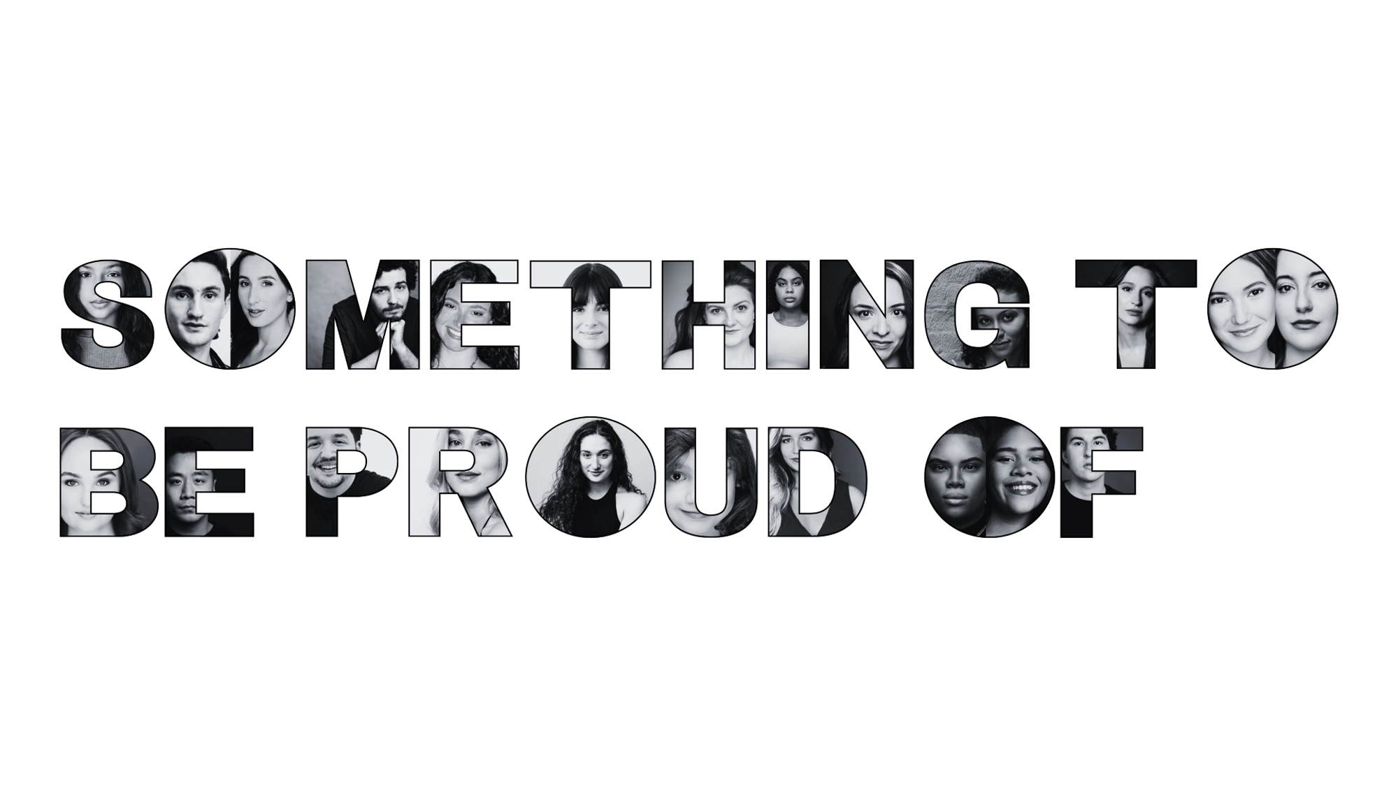 Large, bold black letters on a white background spell 