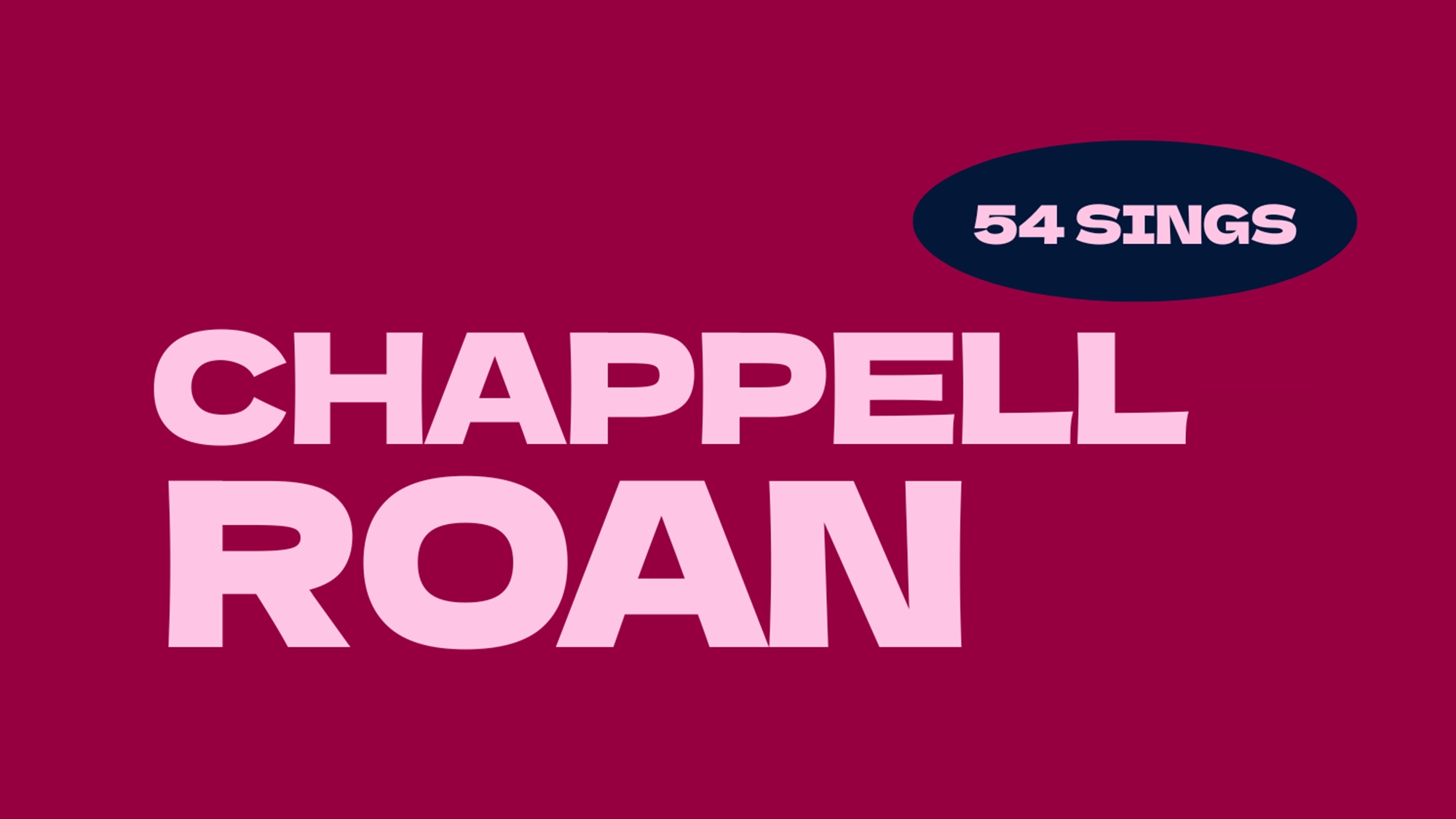 Bold, light pink text on a dark pink background reads 