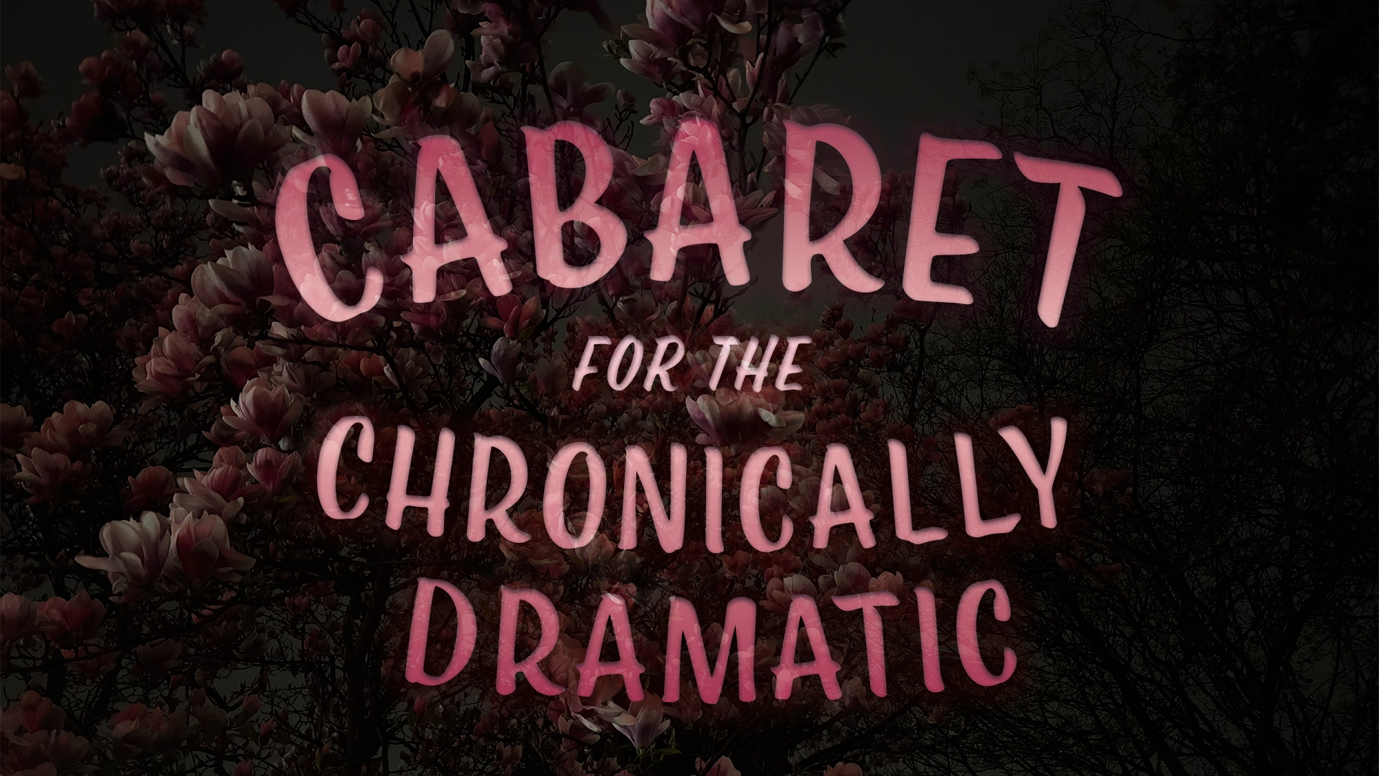 Large, bold pink text reads 